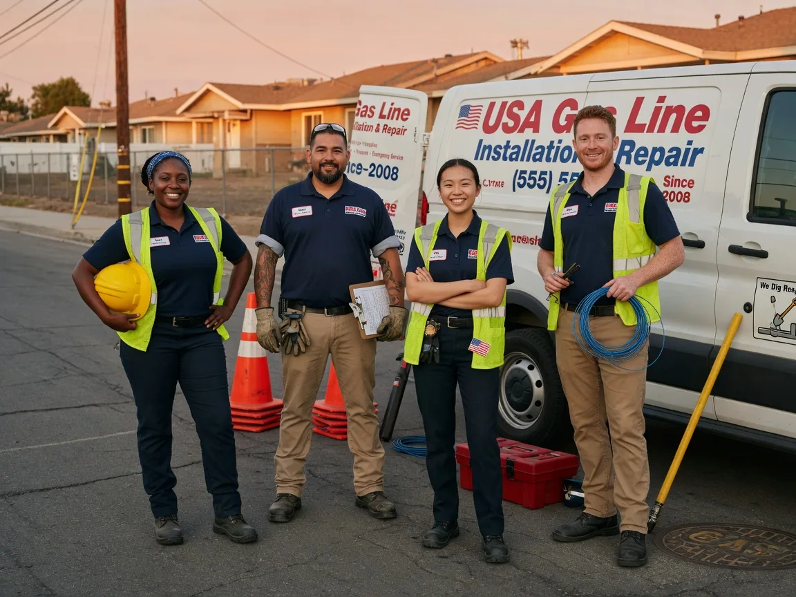 Gas Line Installation company in Cameron, WV